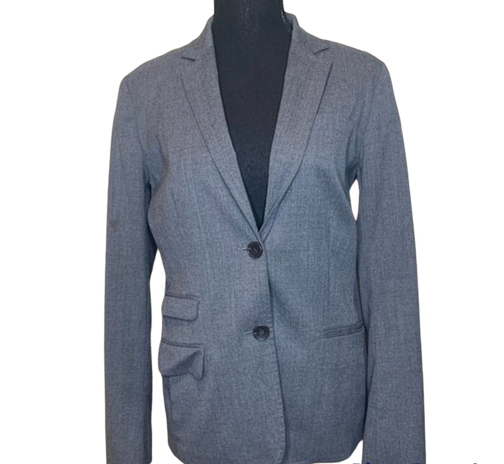Gap Womens Charcoal Grey Blazer - Size 8